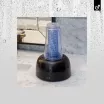 FLESHLIGHT levegős szárító állvány Air - fekete színben, Fleshlight maszturbátorokhoz, gyűrűs adapterekkel, elektromos