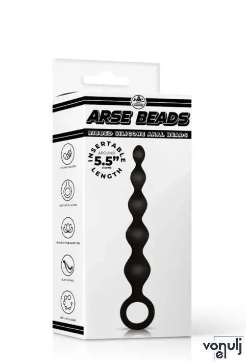 Anál plug NMC Arse Beads 16,5 cm - vízálló, 5,5"