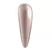 SATISFYER léghullámos csiklóizgató Number One - rózsaarany színben, vízálló, elemes