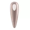 SATISFYER léghullámos csiklóizgató Number One - rózsaarany színben, vízálló, elemes