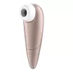 SATISFYER léghullámos csiklóizgató Number One - rózsaarany színben, vízálló, elemes