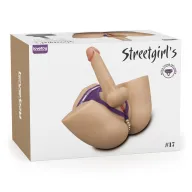 Műpunci és ánusz maszturbátor pénisszel Lovetoy Streetgirl's #17 - vízálló