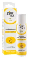 PJUR intim síkosító Med Soft Glide Bottle 100 ml - szilikon bázisú, extrém hosszú hatás, jojoba olajjal, minden bőrtípushoz, latex óvszerhez is
