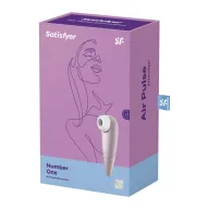 SATISFYER léghullámos csiklóizgató Number One - rózsaarany színben, vízálló, elemes