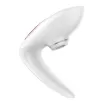 SATISFYER párvibrátor Pro 4 Couples - fehér színben, vízálló, akkumulátoros