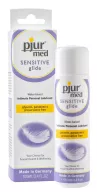 PJUR intim síkosító Med Sensitive Glide 100 ml - vízbázisú,érzékeny bőrre,hosszantartó,parabén,glicerin- és ízmentes,óvszerhez és segédeszközhöz is