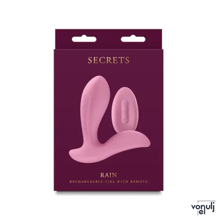 G pont vibrátor Ns novelties Secrets Rain - akkumulátoros,vízálló
