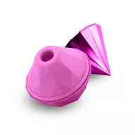 NS NOVELTIES léghullámos csiklóizgató Sugar Pop Jewel Pink - rózsaszín színben, vízálló, akkumulátoros