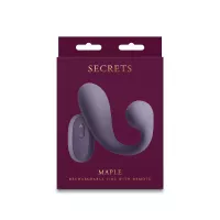Csiklóizgatós g pont vibrátor Ns novelties Secrets Maple - akkumulátoros,vízálló