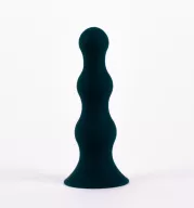 X-MEN análbot Automatic Inflatable Butt Plug Green - zöld színben, vibrátoros, akkumulátoros, távirányítós, letapasztható, vízálló, 19 cm