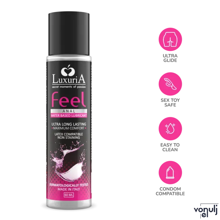 Anális intim síkosító IntimateLine Feel Anal 60 ml