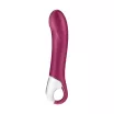 SATISFYER G-pont vibrátor Big Heat - lila színben, vízálló, okos, melegítő funkcióval, ingyenes applikációval