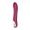 SATISFYER G-pont vibrátor Big Heat - lila színben, vízálló, okos, melegítő funkcióval, ingyenes applikációval
