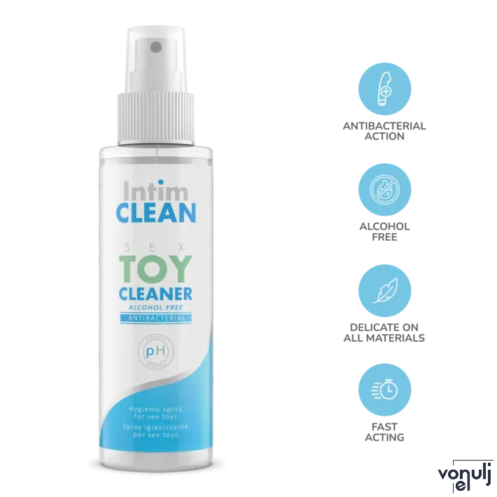 Szexjáték tisztító spray IntimateLine clean igienizz 100 ml