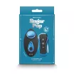 NS NOVELTIES rezgő csiklóizgató Sugar Pop Chantilly Black - fekete színben, távirányítóval, bugyiba helyezhető, vízálló, elemes
