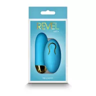 NS NOVELTIES vibrációs tojás Revel Winx Blue - kék színben, távirányítós, vízálló, akkumulátoros
