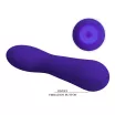G pont vibrátor PRETTY LOVE Faun Purple II - akkumulátoros,vízálló