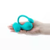 INYA vibrációs tojás Venus Teal - türkiz színben, g-pontos, távirányítóval, vízálló, akkumulátoros