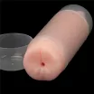 Műpunci és ánusz maszturbátor Lovetoy Virgin-skin Blowout Vagina and Anus - vízálló