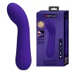 G pont vibrátor PRETTY LOVE Faun Purple II - akkumulátoros,vízálló