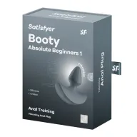 Vibrátoros fenékdugó Satisfyer Booty Absolute Beginners 1 - akkumulátoros, vízálló