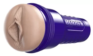 FLESHLIGHT maszturbátor Boost Bang LM Flesh - realisztikus, vagina formájú, testszínű, vízálló, vibráció nélküli