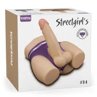 Műpunci és ánusz maszturbátor pénisszel Lovetoy Streetgirl's #14 - vízálló
