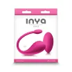 INYA vibrációs tojás Venus Pink - rózsaszín színben, g-pontos, távirányítóval, vízálló, akkumulátoros