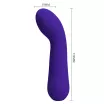G pont vibrátor PRETTY LOVE Faun Purple II - akkumulátoros,vízálló