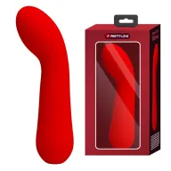 G pont vibrátor PRETTY LOVE Faun Red - akkumulátoros,vízálló