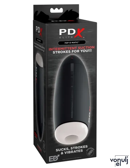 Péniszvibrátor PIPEDREAM PDX Elite Fap-O-Matic - akkumulátoros,vízálló