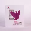 REALOV csiklóizgatós vibrátor  - Lydia I Smart Butterfly Vibe Purple - lila színben, vízálló, okos, akkumulátoros, ingyenes applikációval