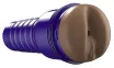 FLESHLIGHT maszturbátor Boost Blast Medium Dark - realisztikus, ánusz formájú, sötét testszínű, vízálló, vibráció nélküli