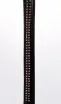 BDSM nyakörv pórázzal Devil Sticks Black
