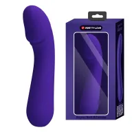 G pont vibrátor PRETTY LOVE Cetus Purple II - akkumulátoros,vízálló