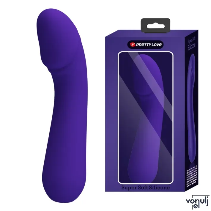 G pont vibrátor PRETTY LOVE Cetus Purple II - akkumulátoros,vízálló