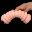 Műpunci és műszáj maszturbátor Lovetoy Virgin-skin Blowout Vagina and Mouth - vízálló