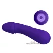 G pont vibrátor PRETTY LOVE Cetus Purple II - akkumulátoros,vízálló