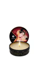 SHUNGA masszázsgyertya Mini Massage Candle 30ml/1oz Romance Strawberry Spark - eper illattal