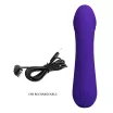 G pont vibrátor PRETTY LOVE Cetus Purple II - akkumulátoros,vízálló