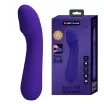 G pont vibrátor PRETTY LOVE Cetus Purple II - akkumulátoros,vízálló