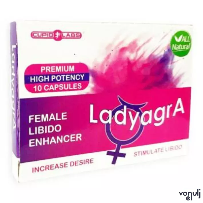 LADYAGRA libidó növelő kapszula nőknek 10x