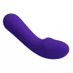 G pont vibrátor PRETTY LOVE Cetus Purple II - akkumulátoros,vízálló