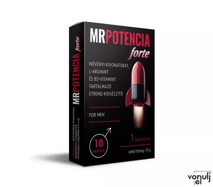 Potencianövelő kapszula MrPotencia Forte 10x