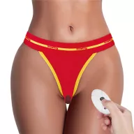Vibrátoros bugyi Lovetoy Printed Sexy Panties XL-XXL