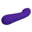 G pont vibrátor PRETTY LOVE Cetus Purple II - akkumulátoros,vízálló