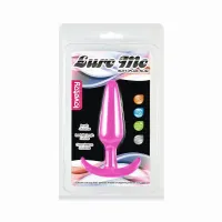 LOVETOY fenékdugó Lure Me Classic Anal Plug S Pink - rózsaszín színben, S méretben, vízálló, szilikon (10 cm)