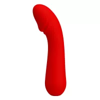G pont vibrátor PRETTY LOVE Cetus Red - akkumulátoros,vízálló