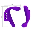 PRETTY LOVE ujjvibrátor Gorgon Fingering Vibrator Purple - lila színben, g-pontos, vízálló, akkumulátoros