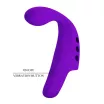 PRETTY LOVE ujjvibrátor Gorgon Fingering Vibrator Purple - lila színben, g-pontos, vízálló, akkumulátoros